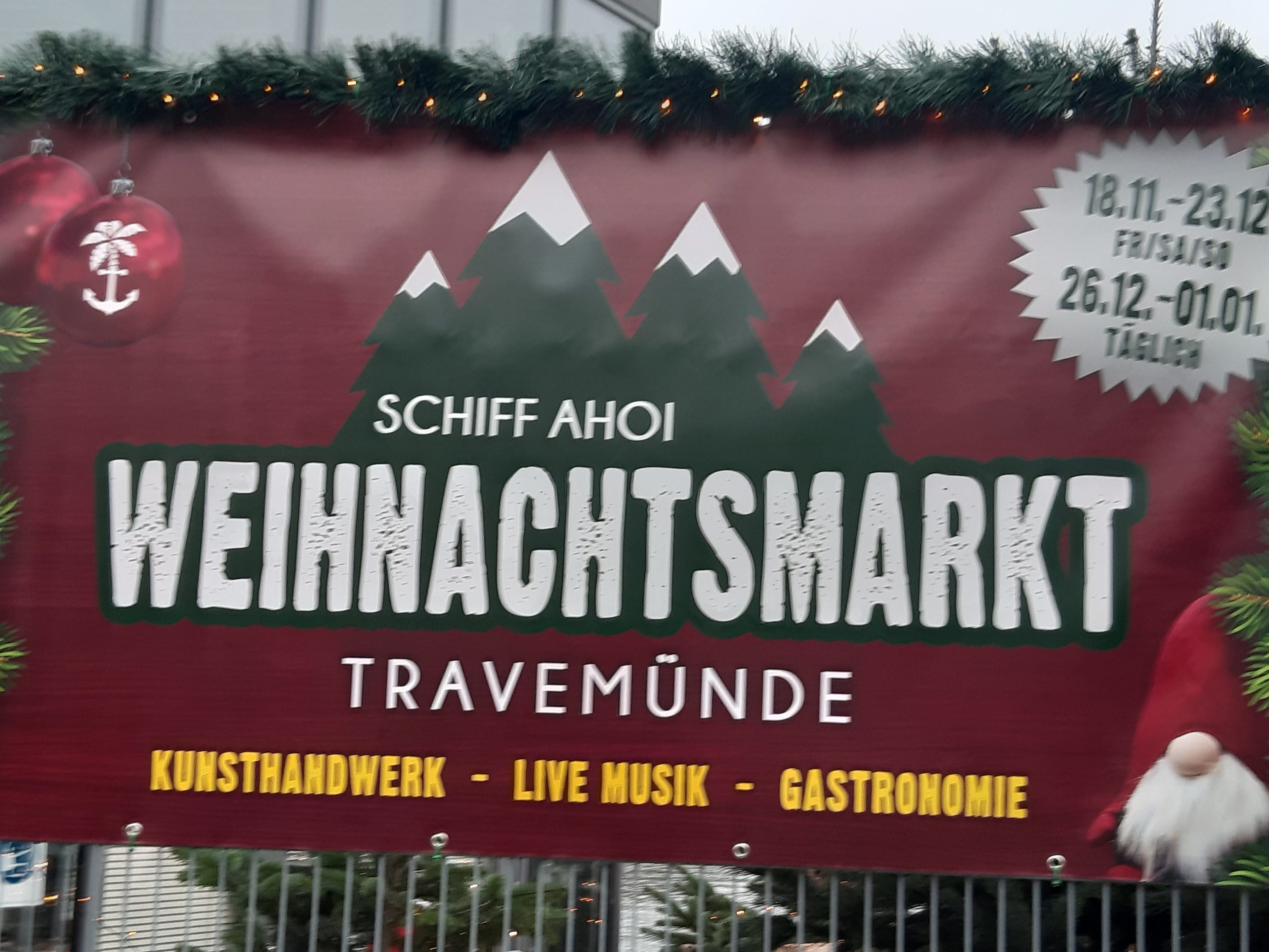 Schiff Ahoi - Maritimer Weihnachtsmarkt  Offener Kanal Schleswig-Holstein