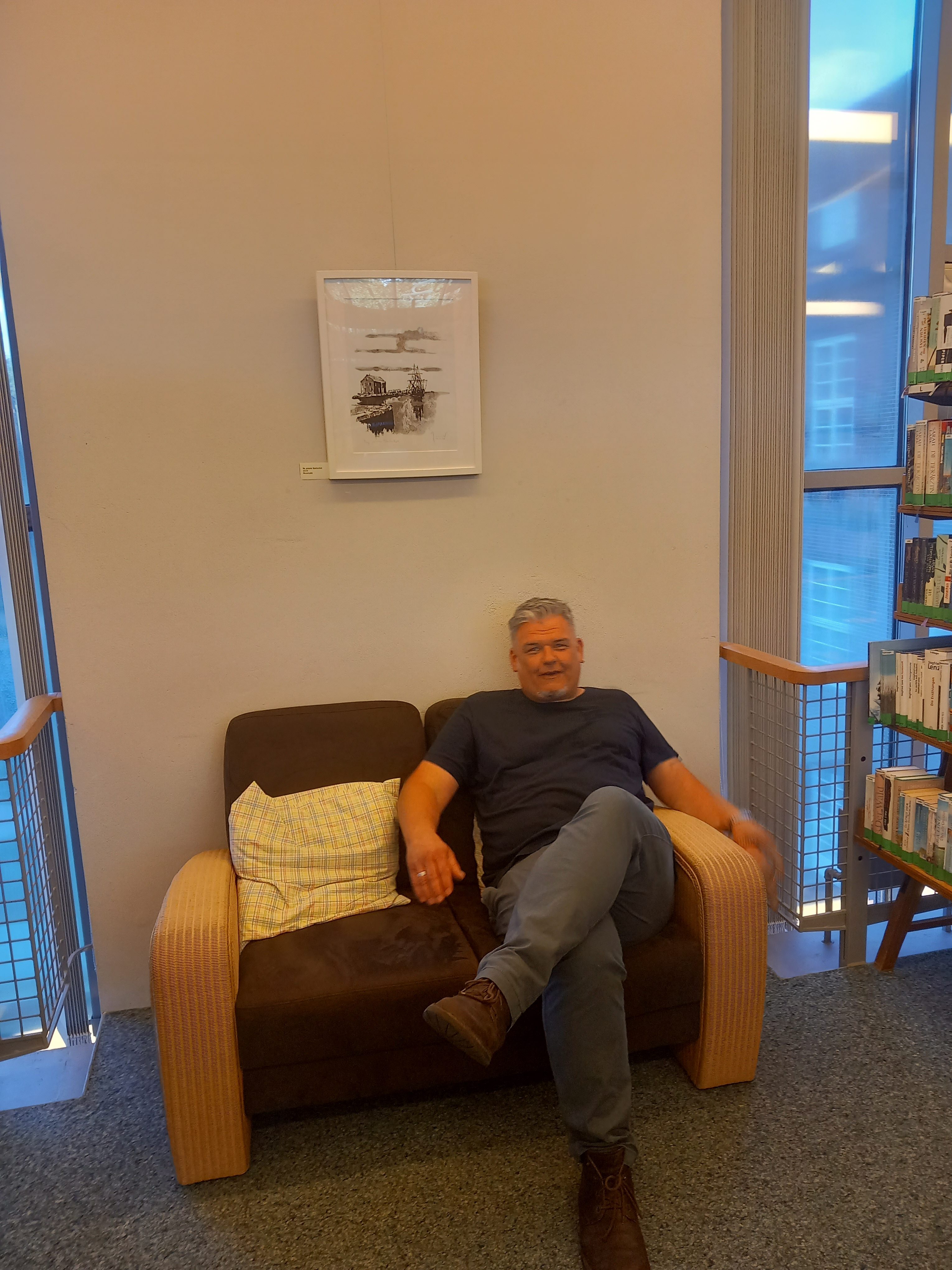 "Landschaften Und Olle Seebären" In Der Stadtbibliothek Husum | Offener ...